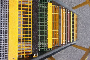 fiberglass step grating